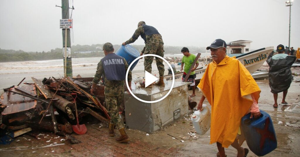 Hurricane Erick Makes Landfall In Mexico