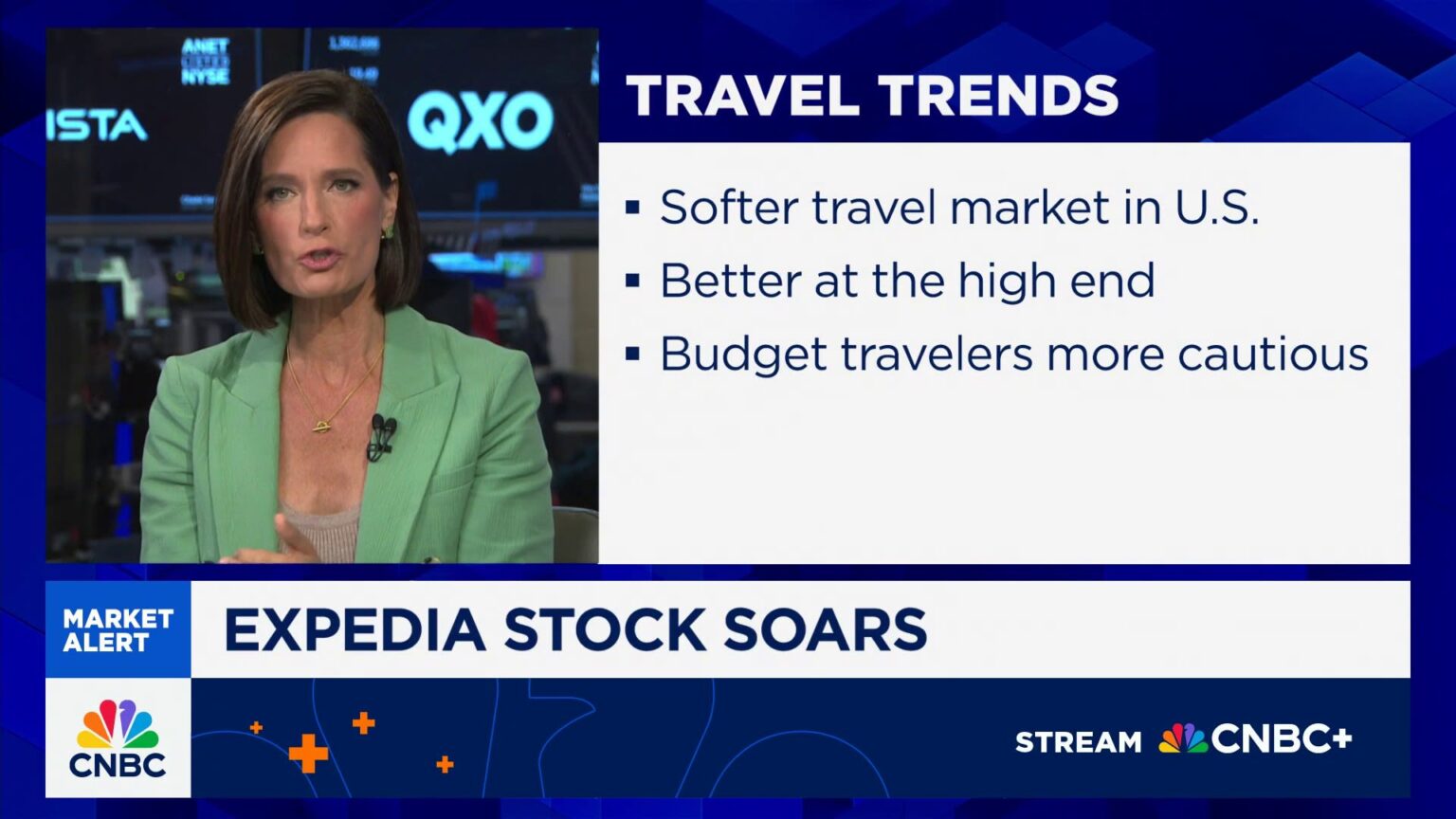 Expedia stock soars on recent quarter