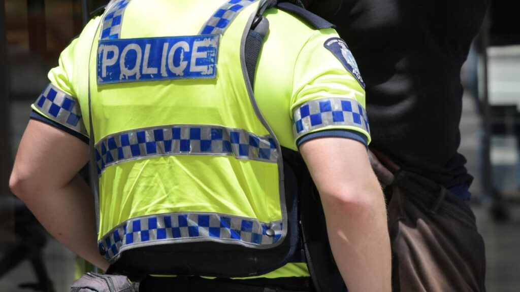 A police officer has been seriously injured after they were allegedly dragged down a road with stolen car