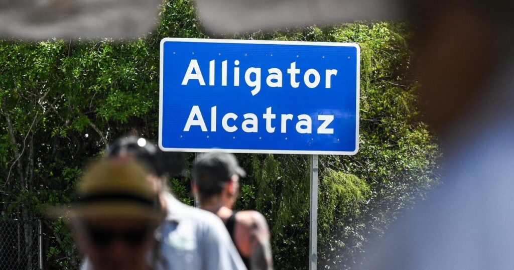 Trump admin. moving detainees out of “Alligator Alcatraz” after judge orders facility operations to wind down